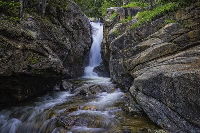 Chasm Falls on Old Fall River Road